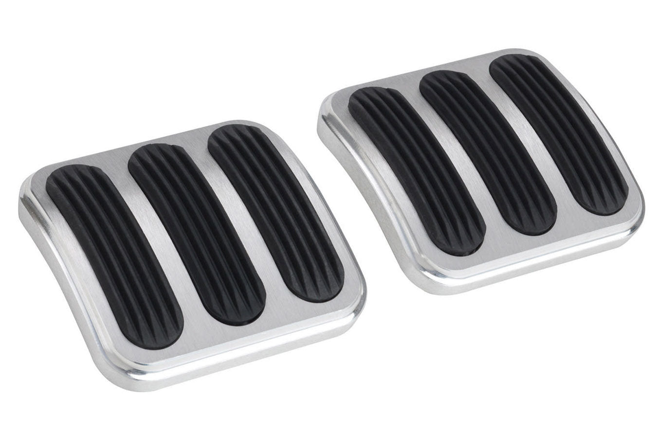 46-10 Jeep Brake and Clutch Pedals Curved Pedal Pads and Components Lokar