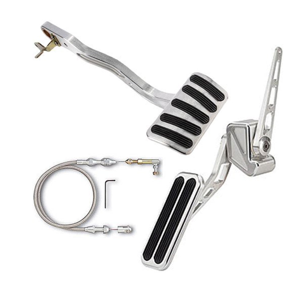 Goolsby Edition Lucille Chrome Throttle Pedal Pedal Assemblies and Components Lokar