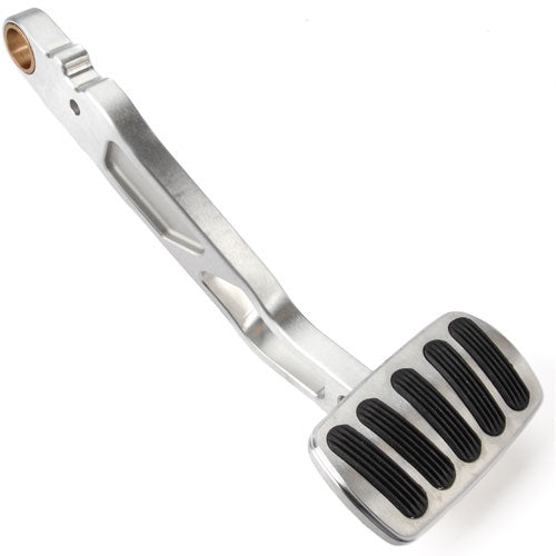 Brake Pedal Arm; Brushed Finish; Curved; Power B Pedal Assemblies and Components Lokar