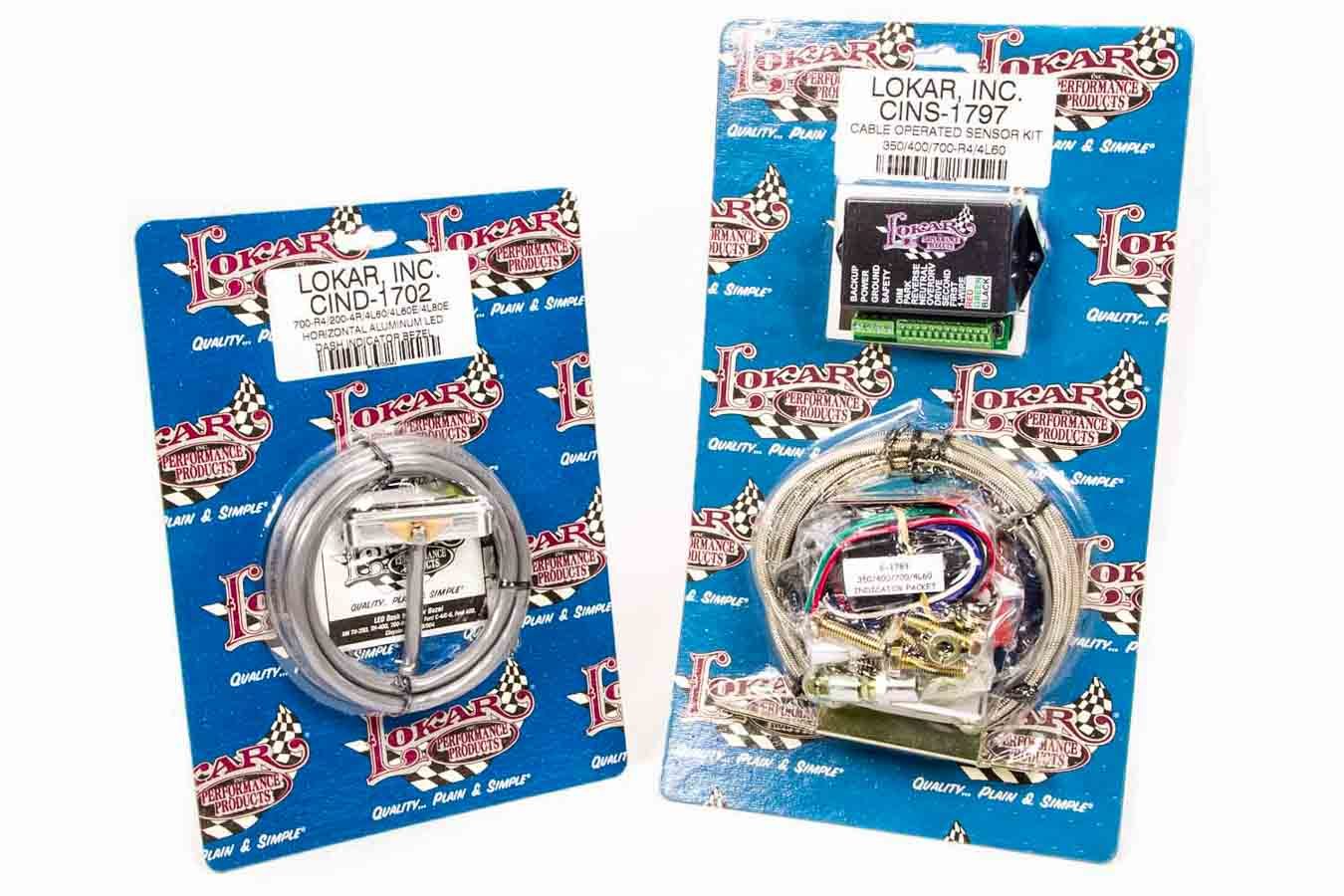 Dash Indicator Kit Transmission Indicators and Components Lokar