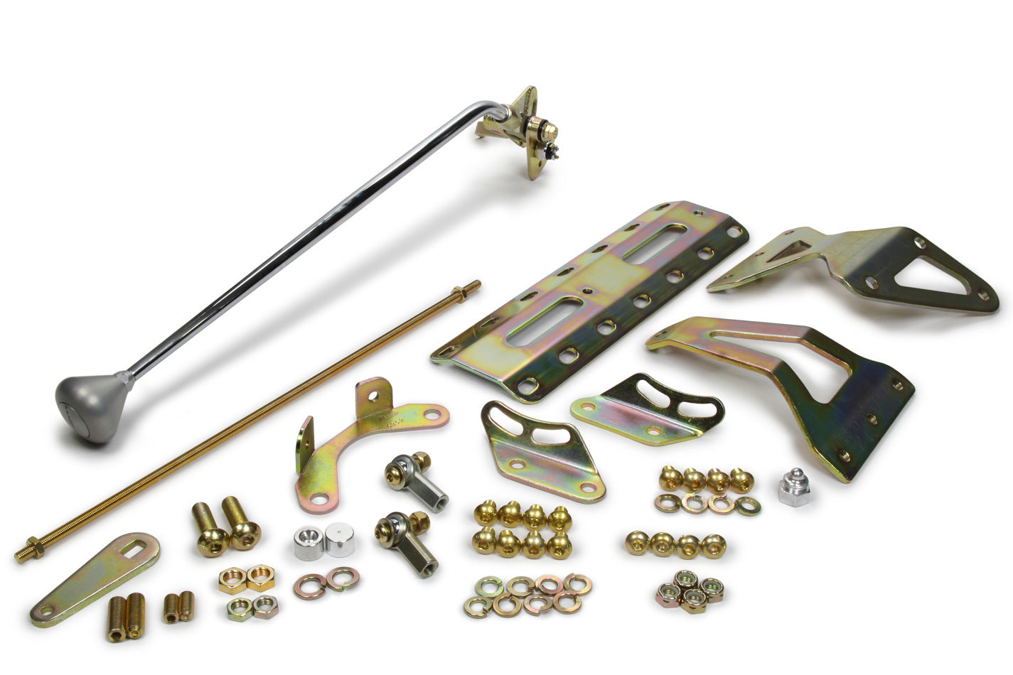 23in 700-R4 Shifter w/ Brushed Alum. Mush. Knob Transmission Shifters Lokar