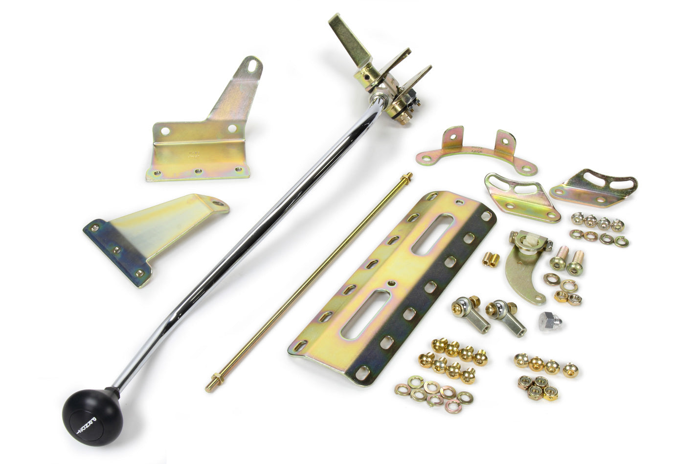 23in. C4 Nostalgia Shifter Black Knob Transmission Shifters Lokar