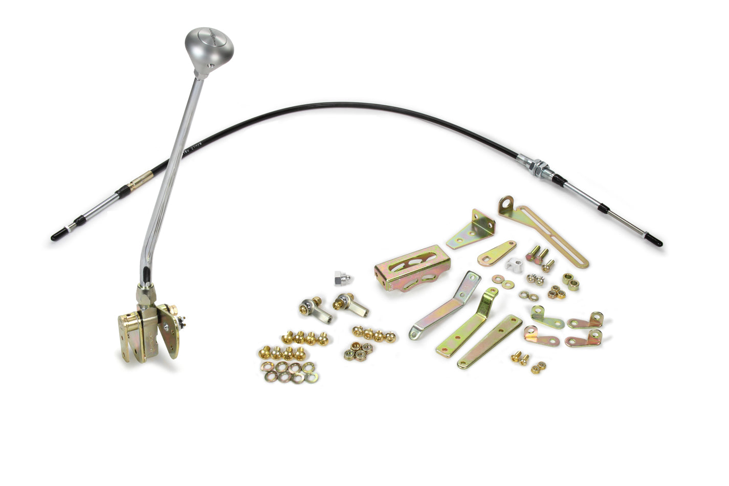 16in 4L60 Cable Operated Trans Shifter Transmission Shifters Lokar