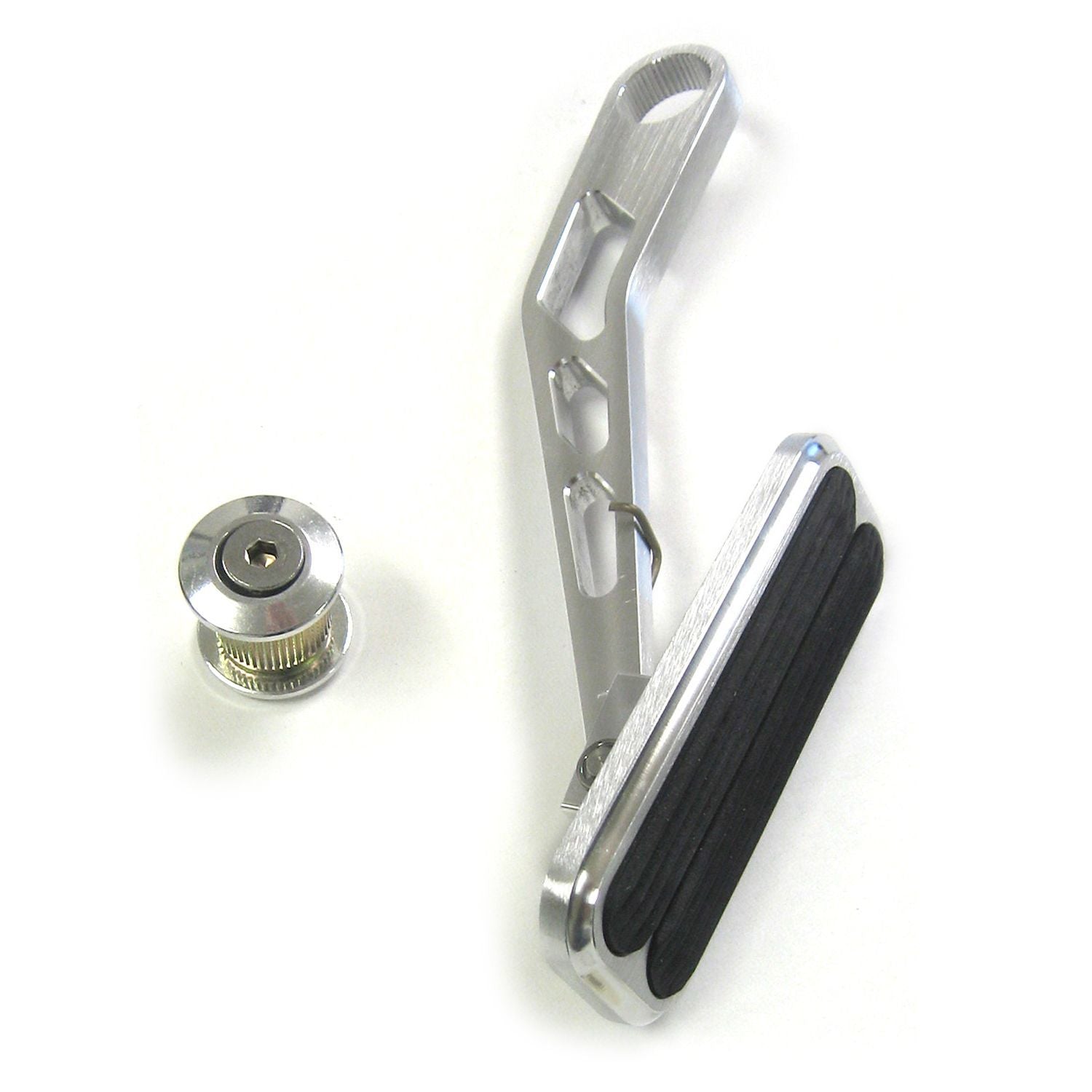 Drive-By-Wire XL Pedal Aluminum w/ Rubber Pad Pedal Assemblies and Components Lokar