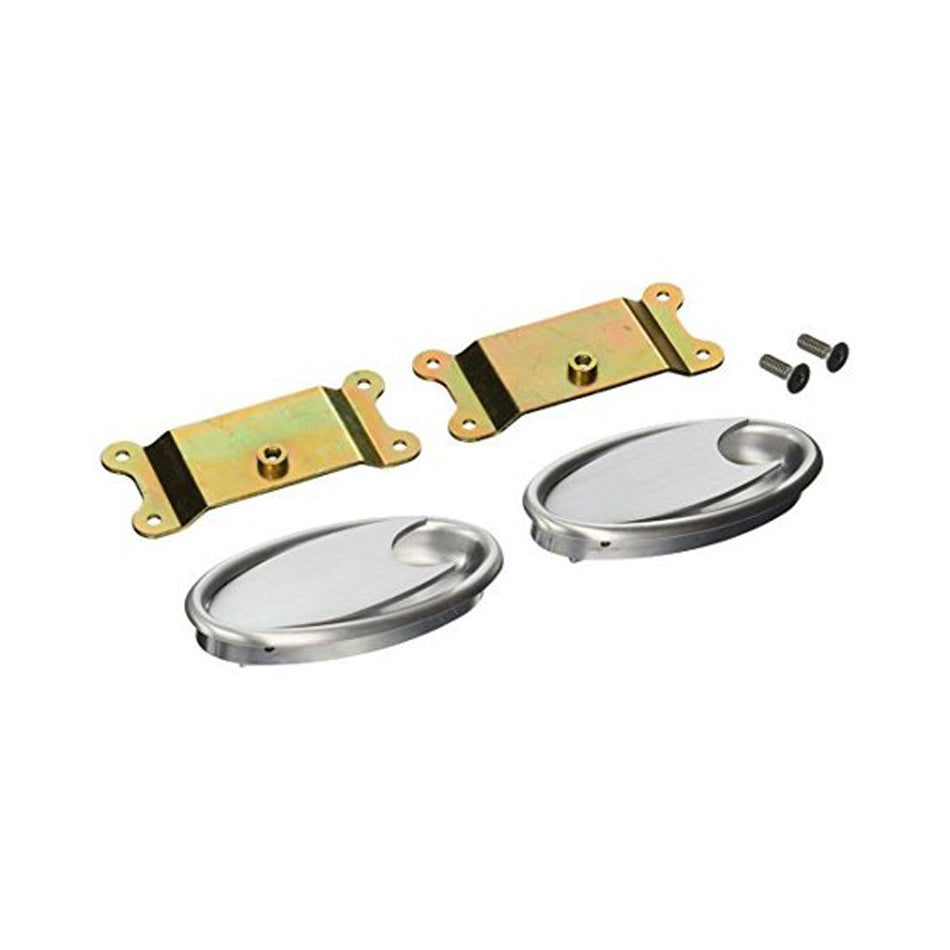 Oval Interior Door Handles- Polished Door Handles/Pulls - Interior Lokar