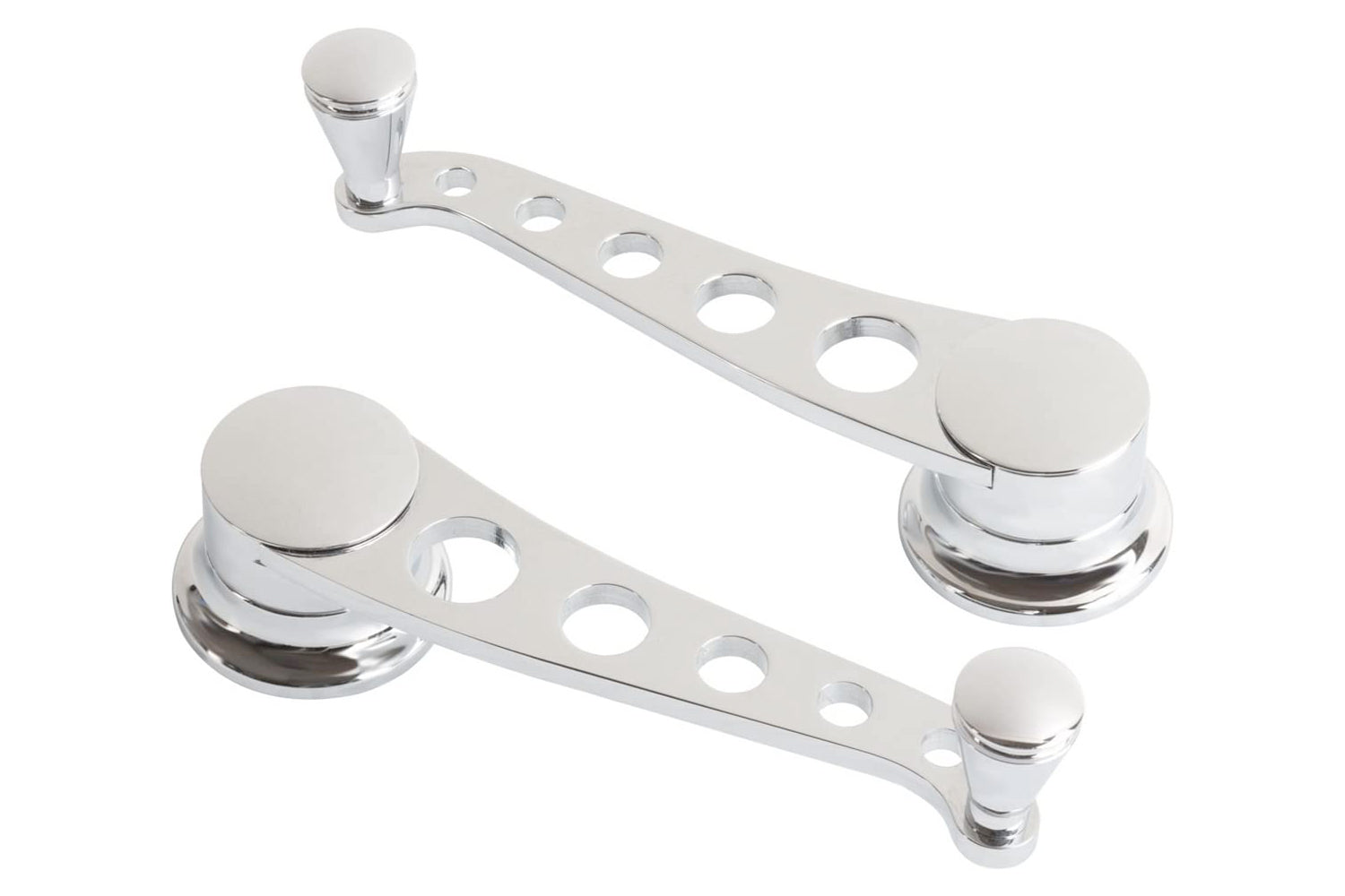 49-Up GM/Ford Window Cranks Chrome Pair Window Cranks Lokar