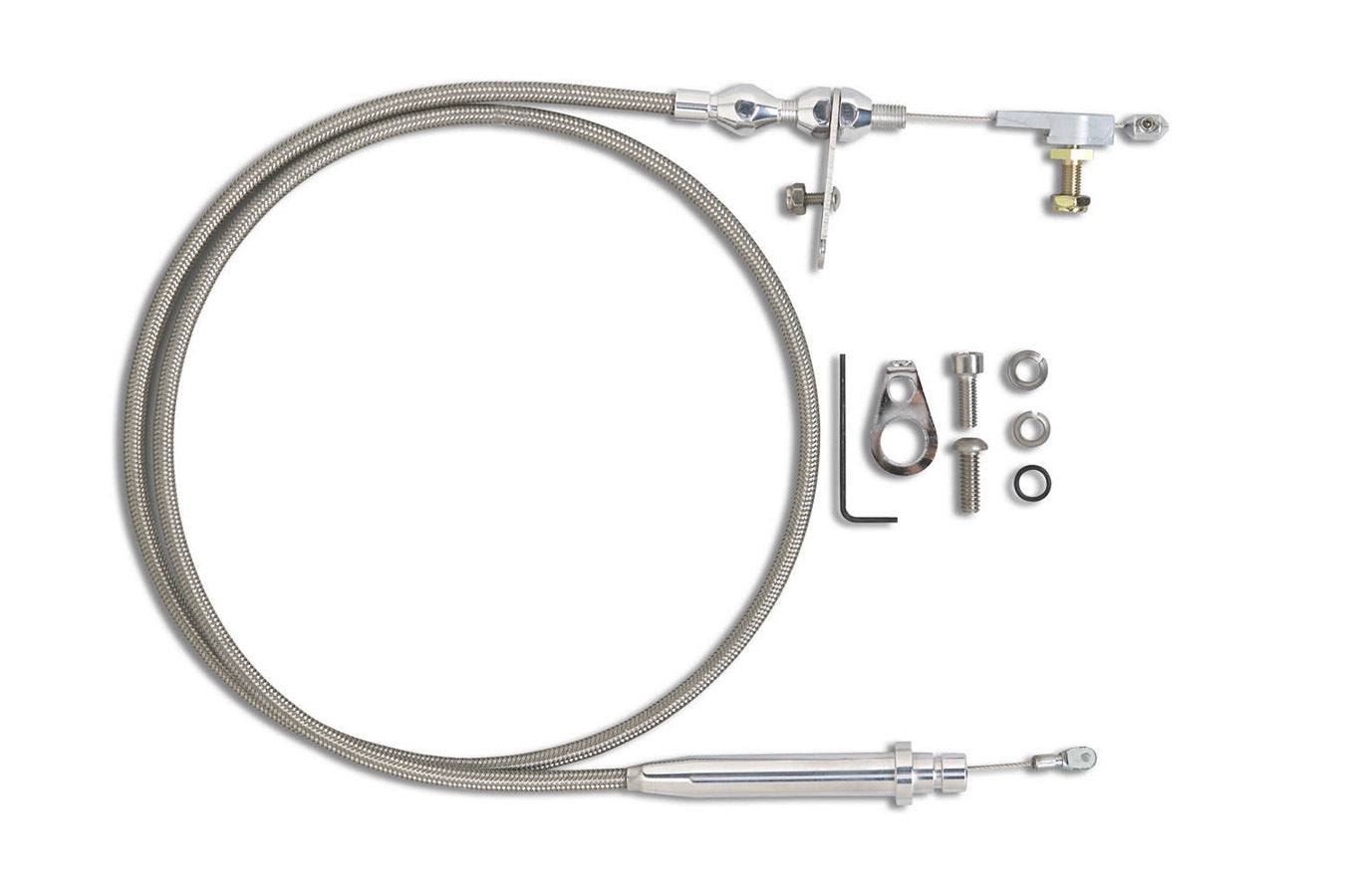 Polish. Hi-Tech Turbo 350 Kickdown cable Automatic Transmission Kickdowns Lokar