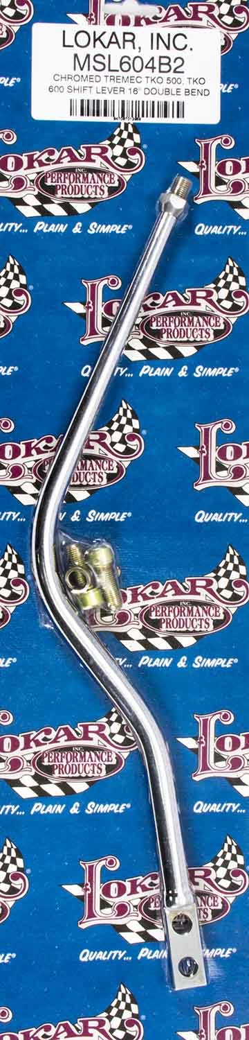 TKO500/600 Shift Lever 16in Aluminum chrome Shifter Sticks Lokar