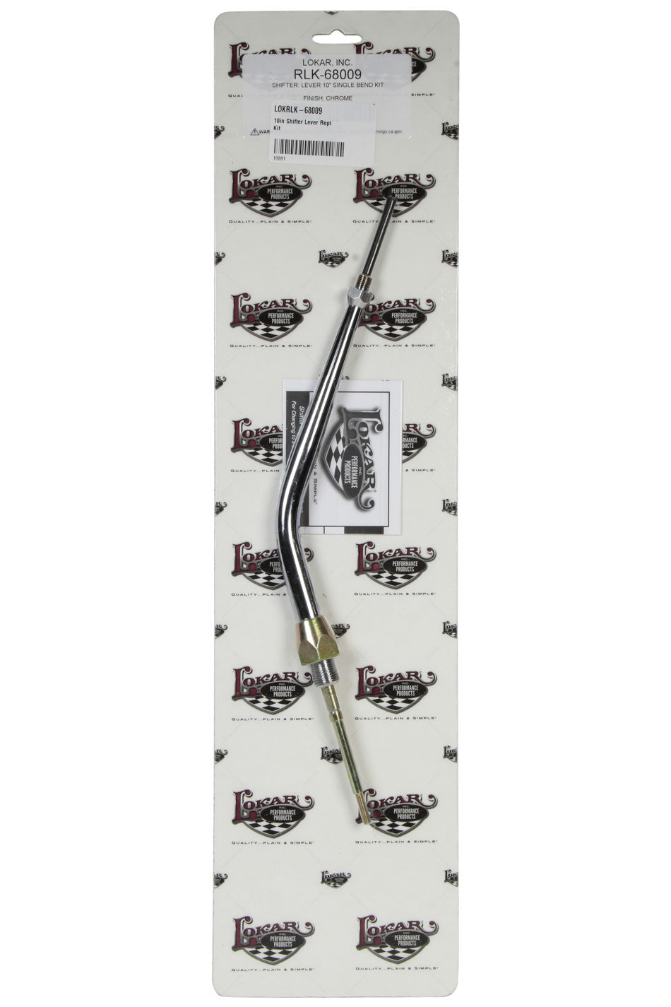 10in Shifter Lever Repl Kit Shifter Sticks Lokar