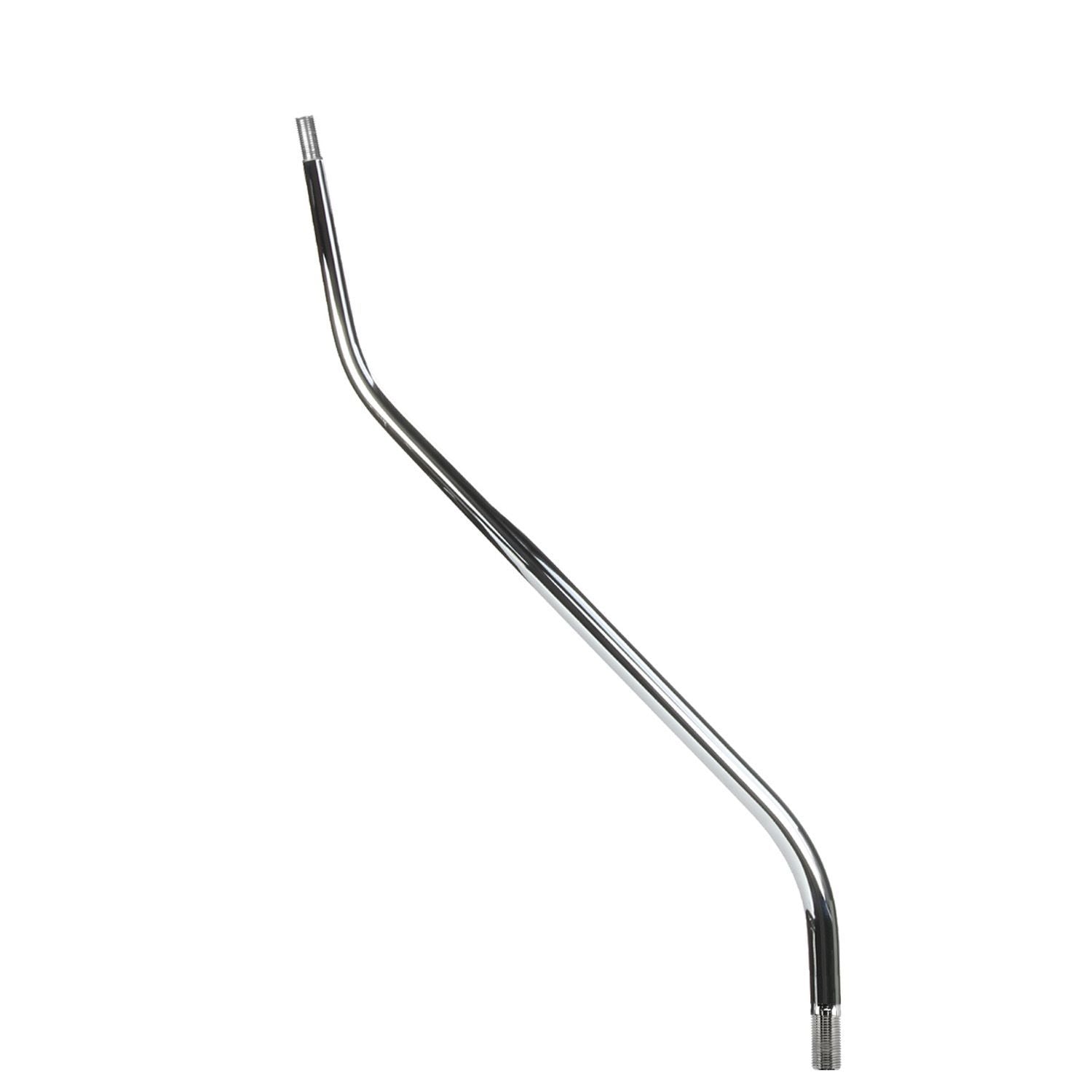 23in Double Bend Chrome Replacement Lever Kit Shifter Sticks Lokar