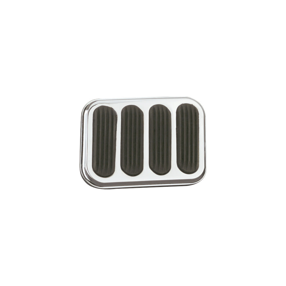 XL Chrome Steel Brake Pad Pedal Pads and Components Lokar