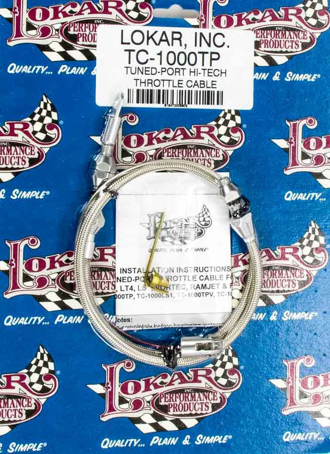 Tuneport Throttle Cable Throttle Cables Lokar