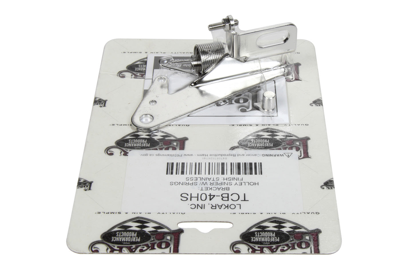 Throttle Cable Bracket Holley Sniper Stainless Throttle Brackets Lokar