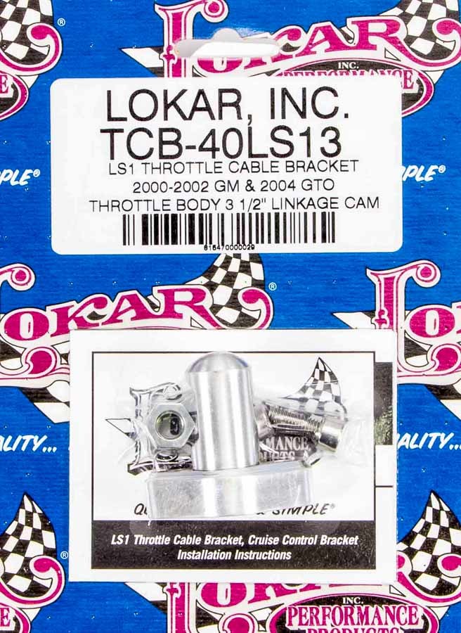 LS1 Throttle Cable Bracket Throttle Brackets Lokar