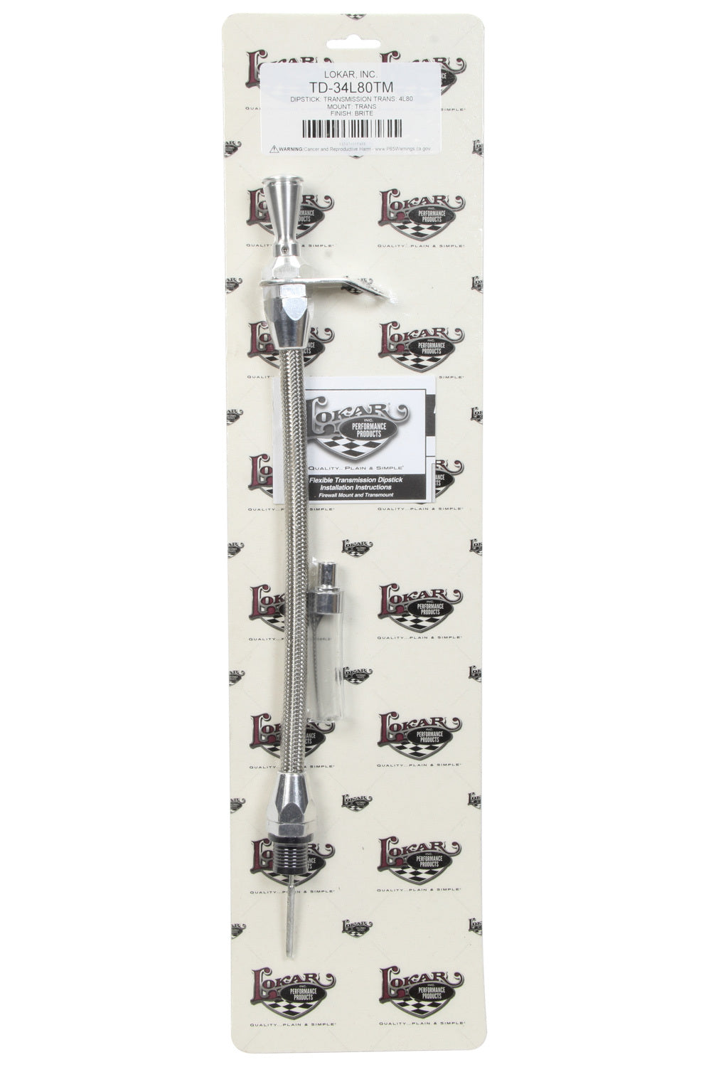Hi-Tech Trans Dipstick 4L80E Trans Mt. Automatic Transmission Dipsticks Lokar