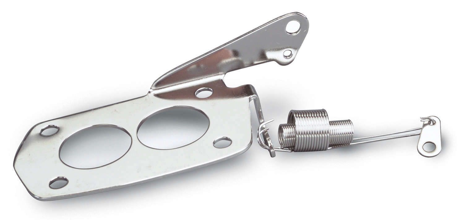 SS Tri-Power Throttle Ca ble-Brackets-Springs Throttle Brackets Lokar