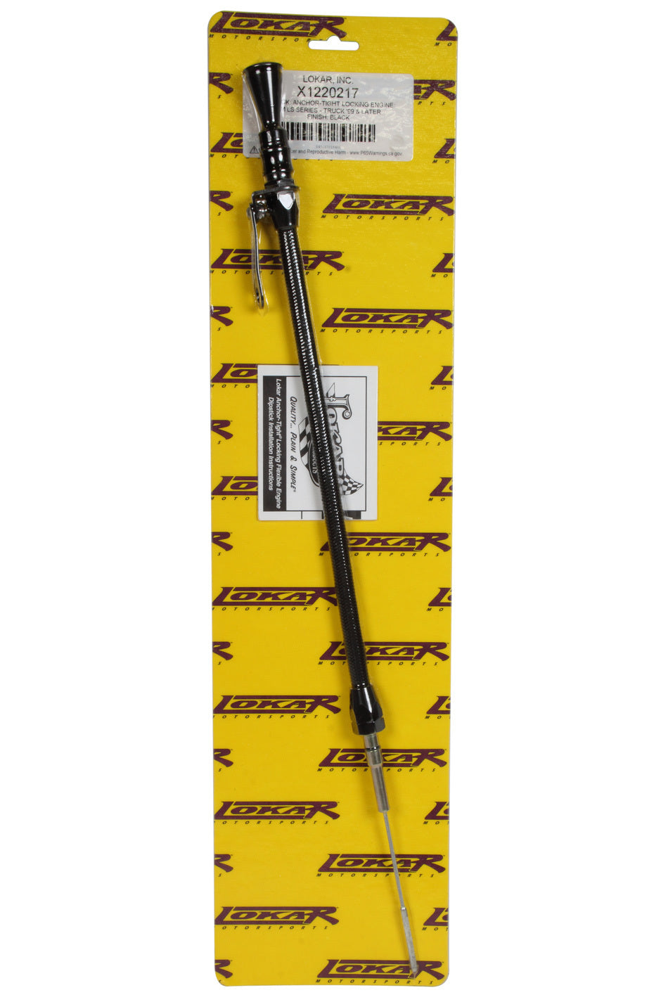 Midnight Series Anchor Tight Locking dipstick Engine Oil Dipsticks Lokar