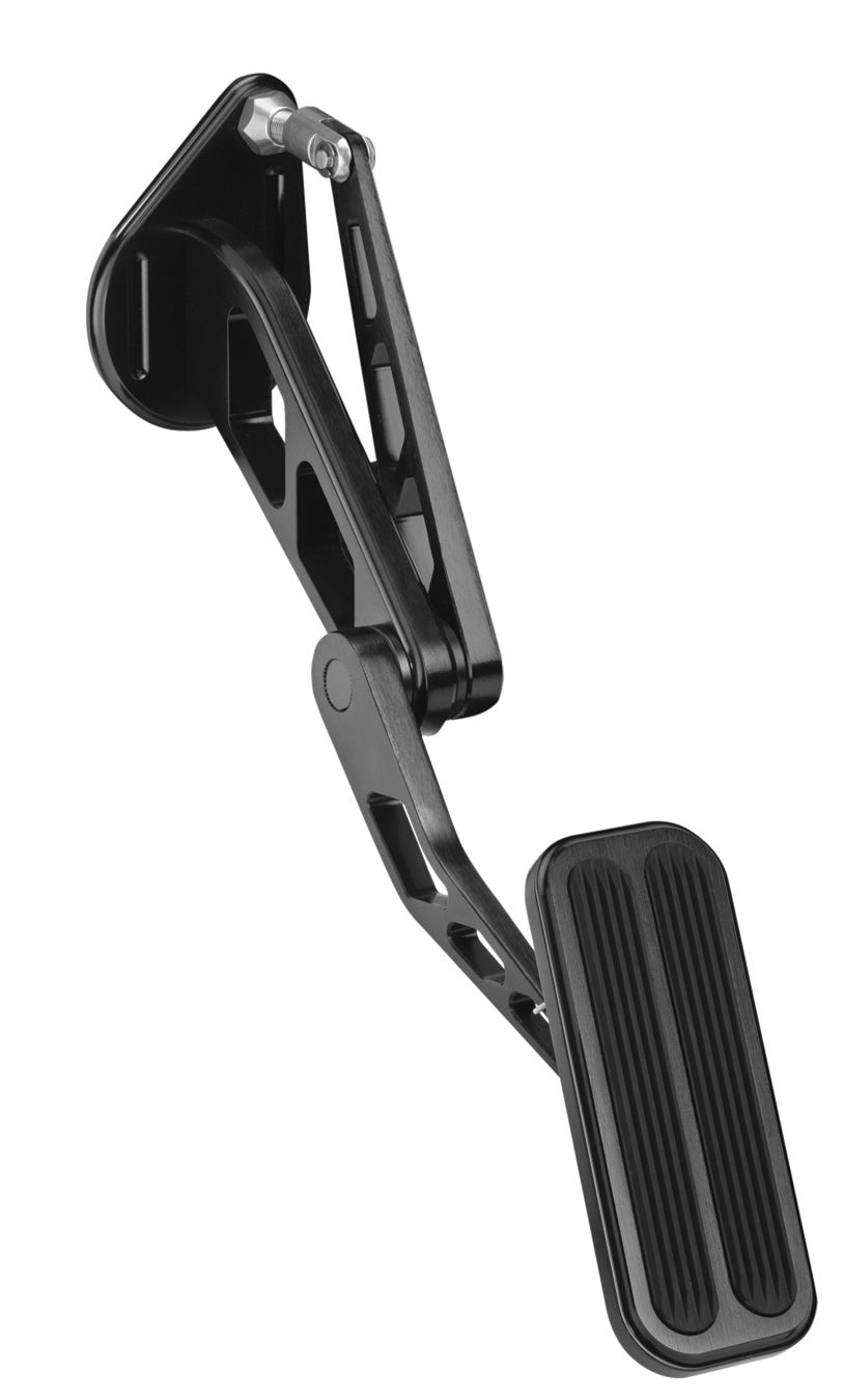 Blk 64-68 Mustang Thrott Pedal w/Rubber Pedal Assemblies and Components Lokar