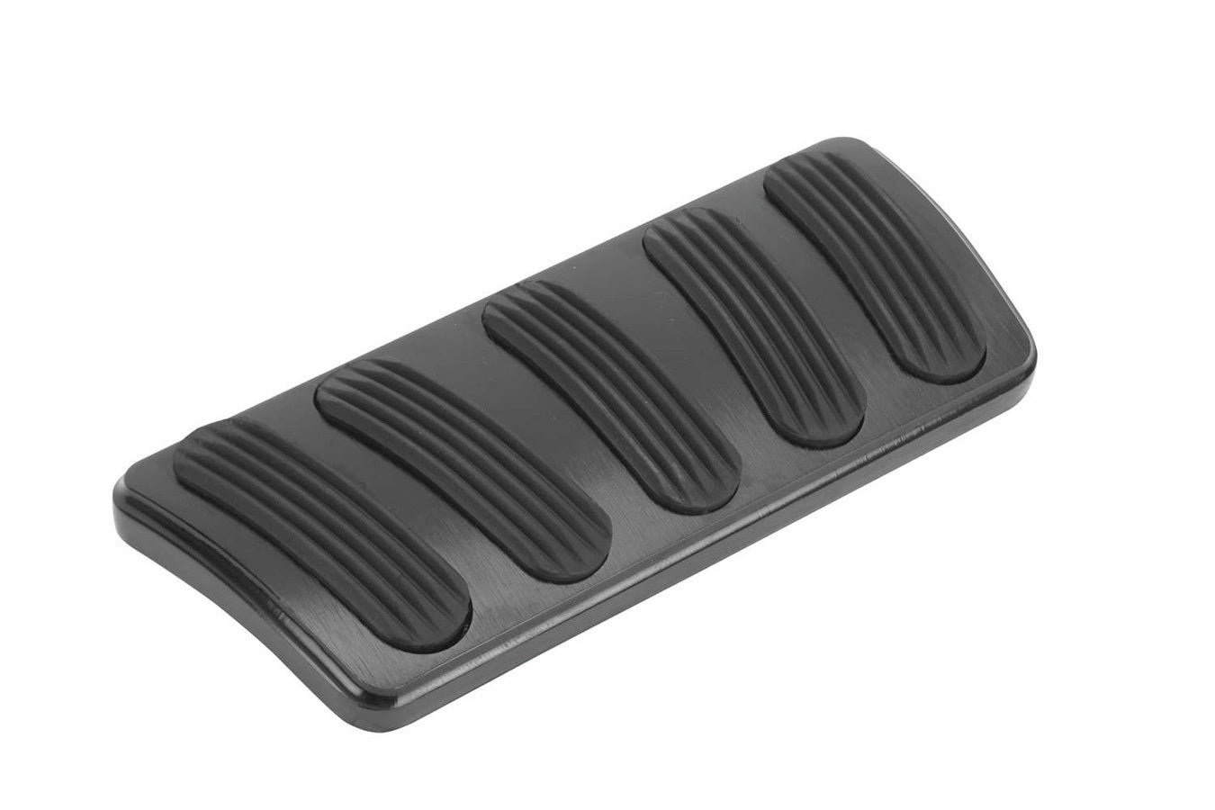 BLACK 1964-1972 CHEVELLE CURVED AUTOMATIC BRAKE Pedal Pads and Components Lokar