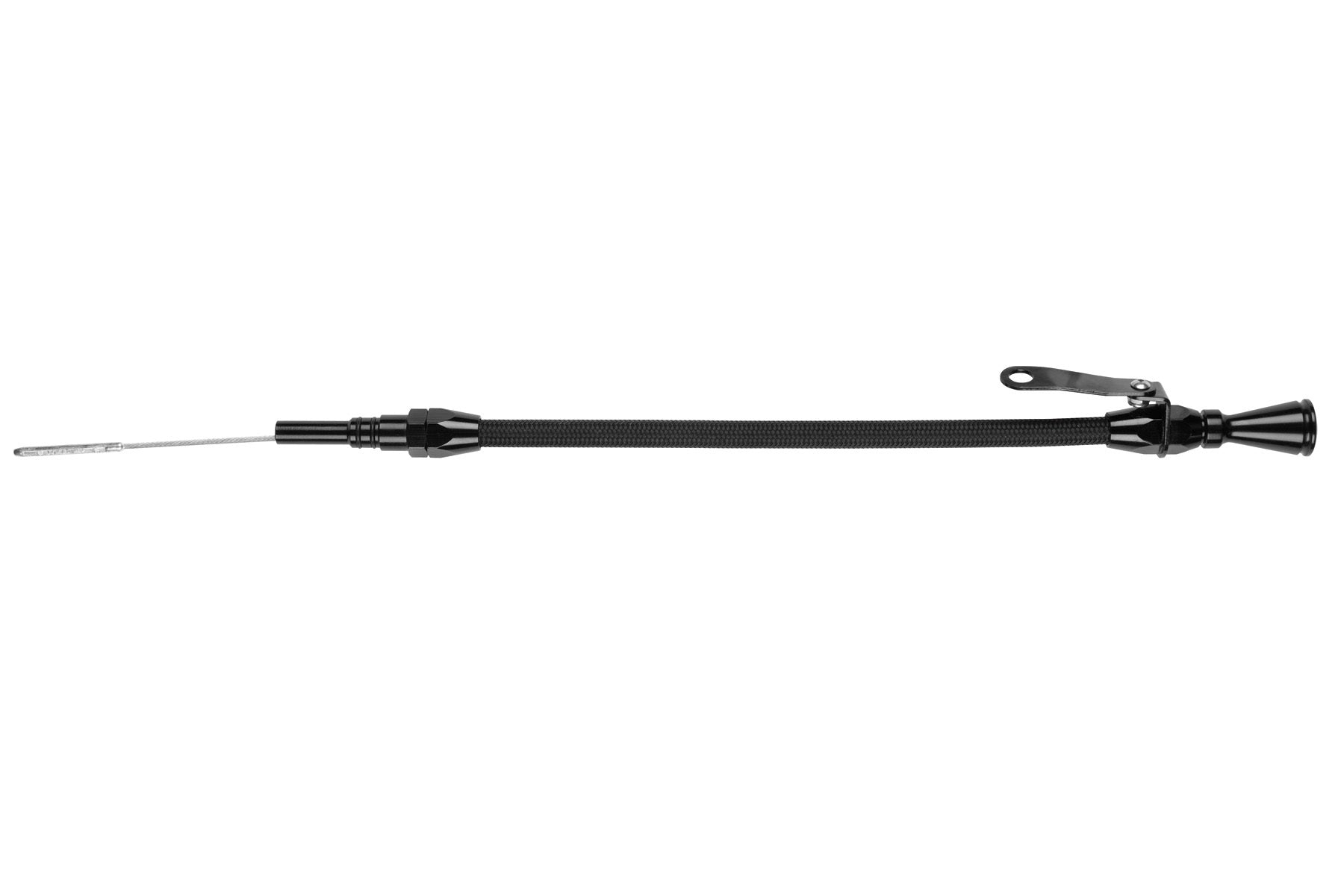 Flexible Engine Dipstick Black 80- GM SBC Engine Oil Dipsticks Lokar