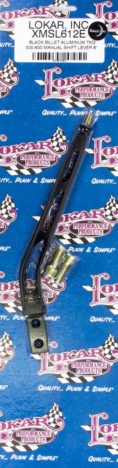 Shift Lever TKO 500-600 Aluminum 8in Black Shifter Sticks Lokar