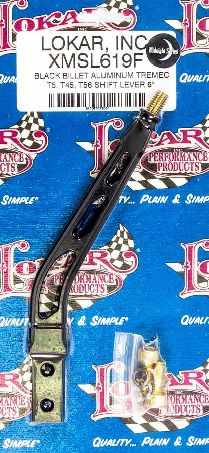 Shift Lever TKO 500-600 Aluminum 6in Black Shifter Sticks Lokar