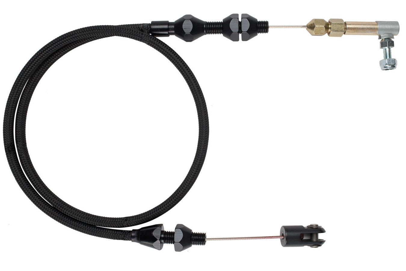 Throttle Cable Black 24in Throttle Cables Lokar