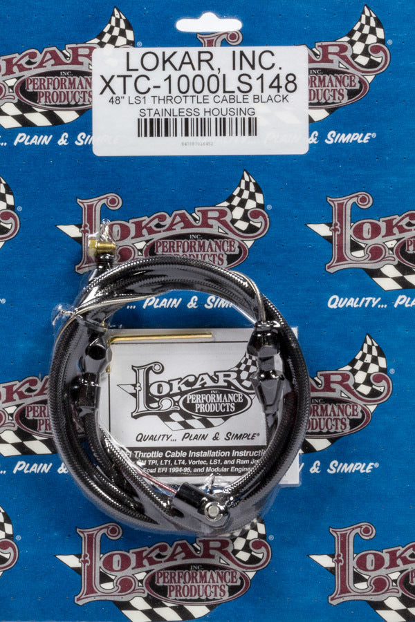 Hi-Tech Throttle Cable GM LS Engine Throttle Cables Lokar