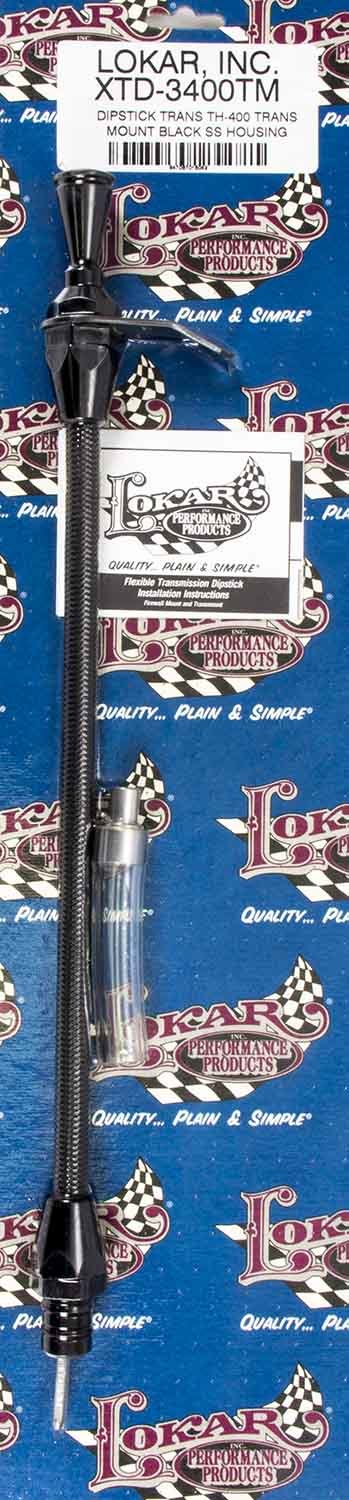 Black Dipstick GM TH400 Trans - Trans Mount Automatic Transmission Dipsticks Lokar