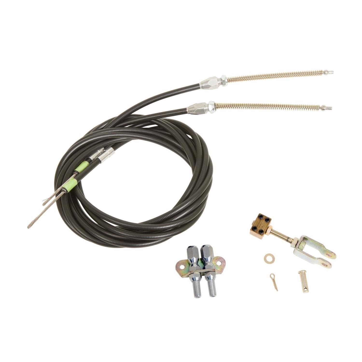 Park Brake Cable Kit 67 F-Body 64-67 A BODY Parking Brake Cables Moser Engineering