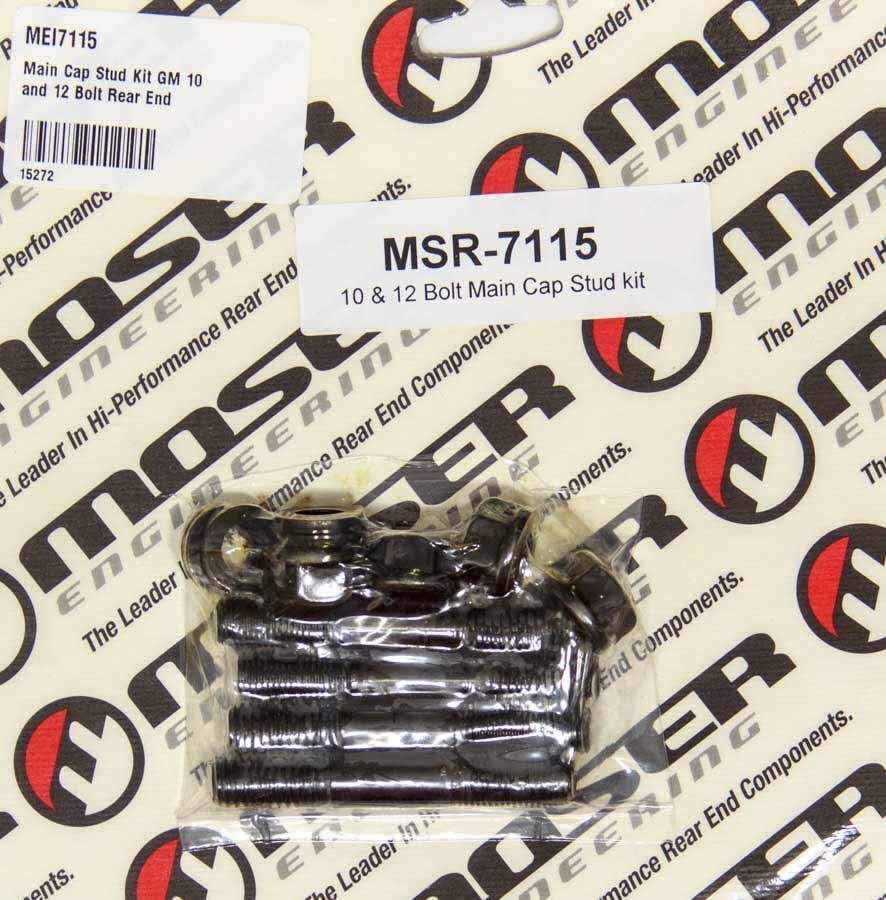 Main Cap Stud Kit GM 10 and 12 Bolt Rear End Differential Fastener Kits Moser Engineering