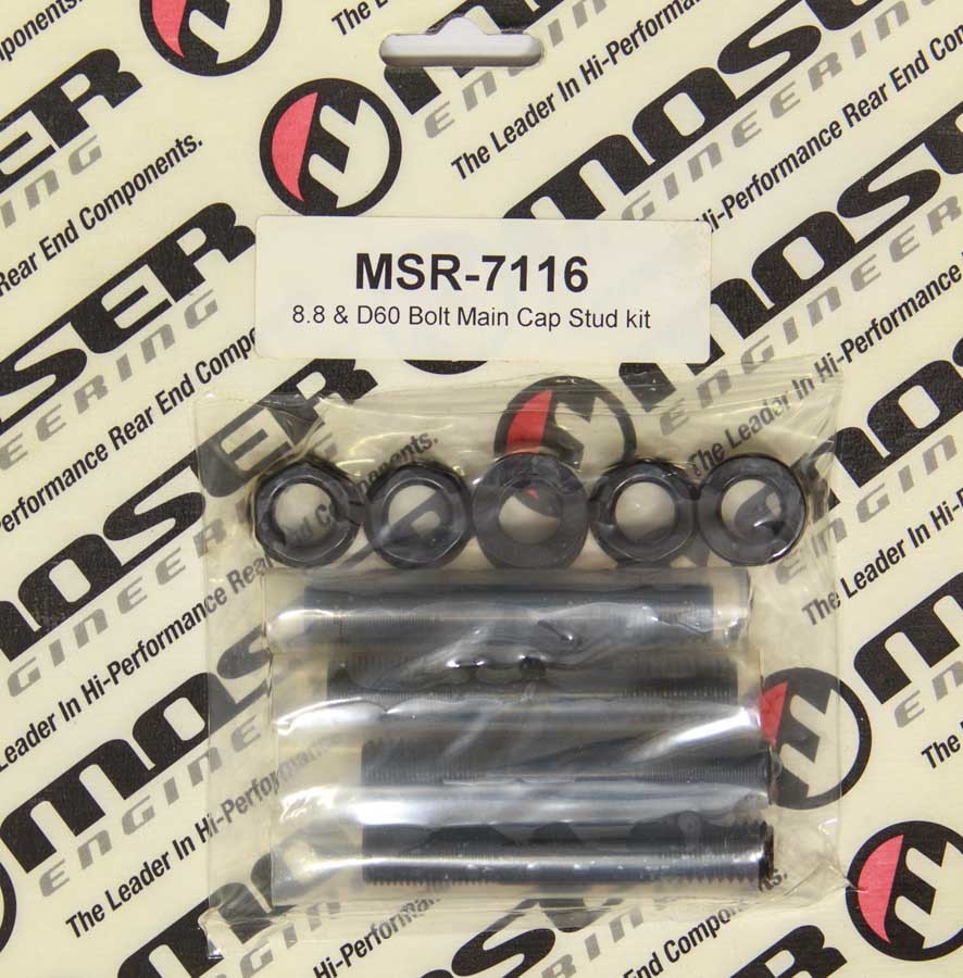 Main Cap Stud Kit 8.8 Ford & Dana 60 Differential Fastener Kits Moser Engineering