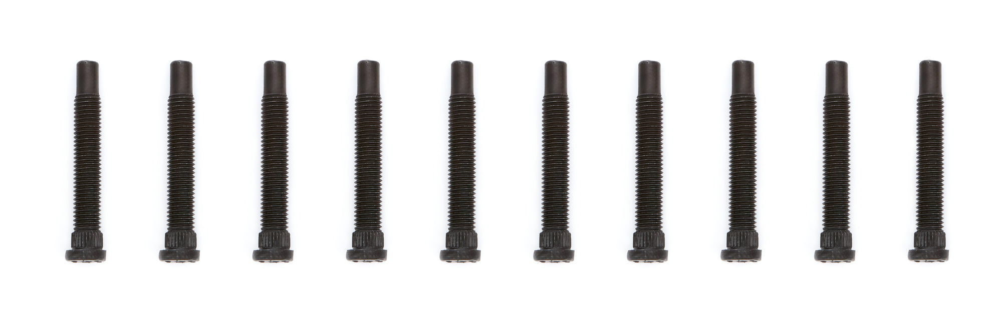 5/8in-11 x 4.0in Wheel Stud Kit .685 Knurl 10pk Wheel Stud Moser Engineering