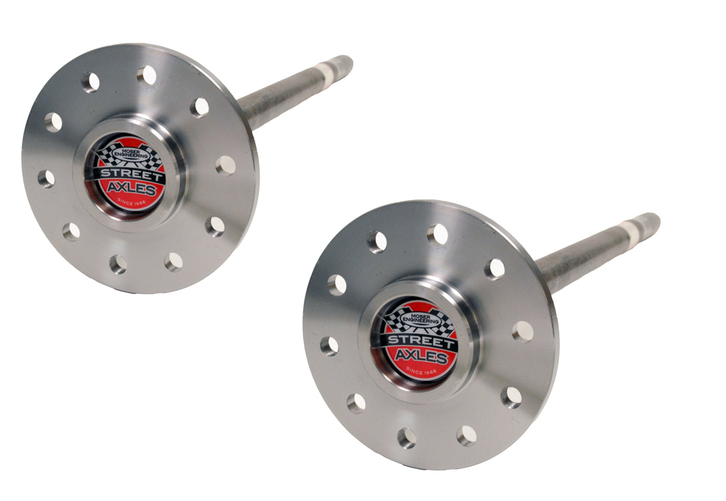 12-Bolt C-Clip Axle Set 31-5/16 66-70 GM Impala Axle Shafts Moser Engineering