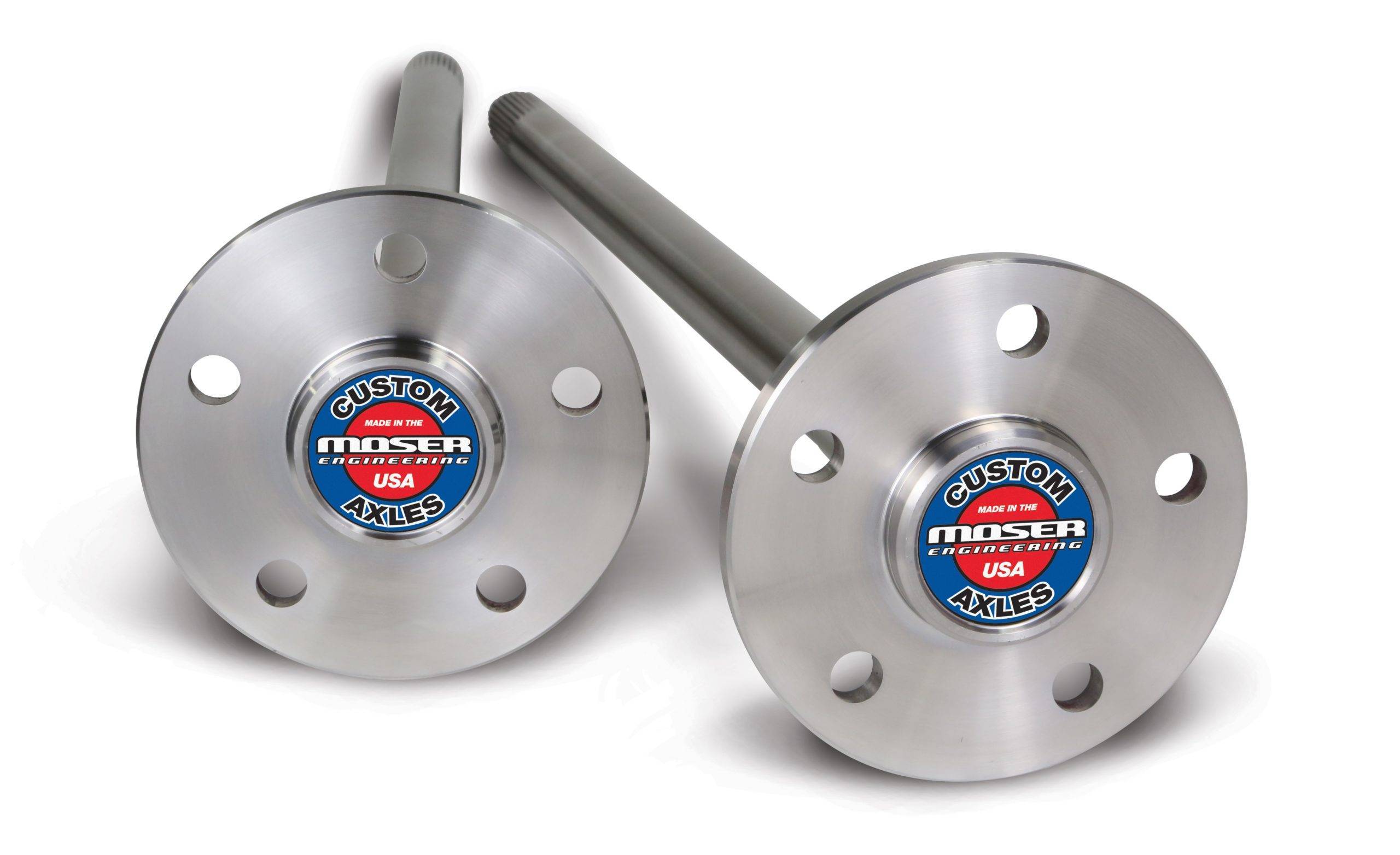 8-3/4 Mopar A-Body Axle Set 30-Spline 4 1/2 BP Axle Shafts Moser Engineering