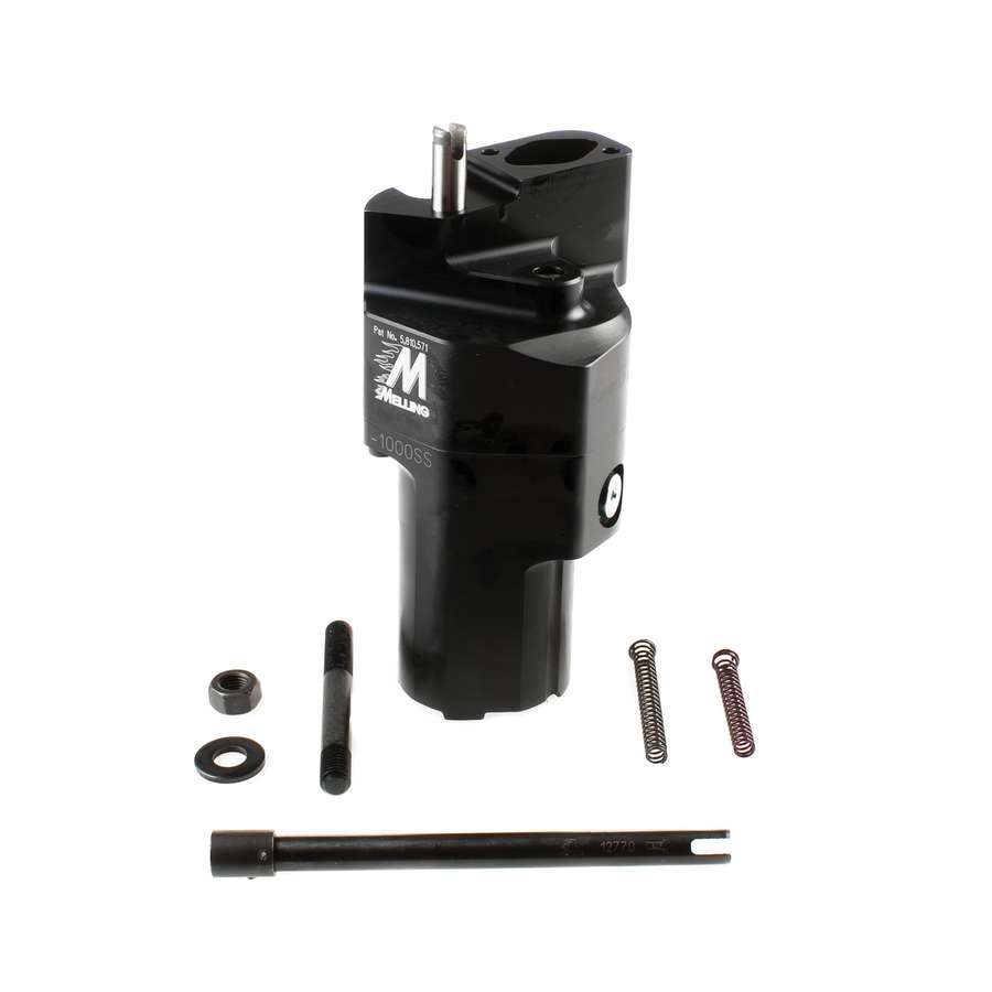 BBC Billet Alm Oil Pump Hi-Vol 10in Depth Sump Oil Pumps Melling