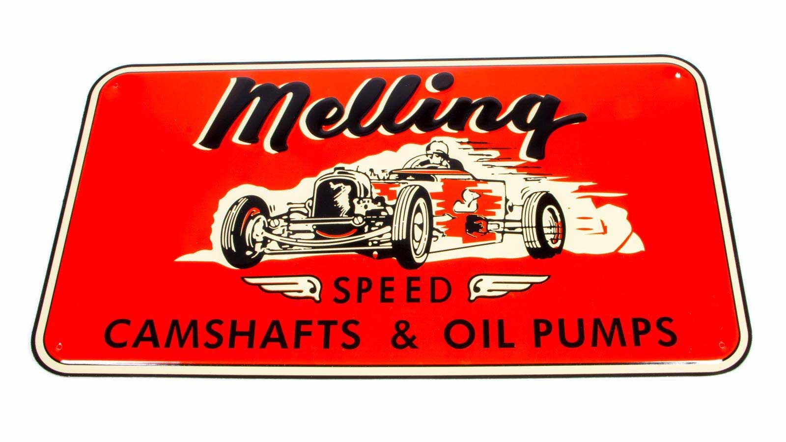 1950 Nostalgic Metal Sign - Red (Race Car) Collectable Signs Melling