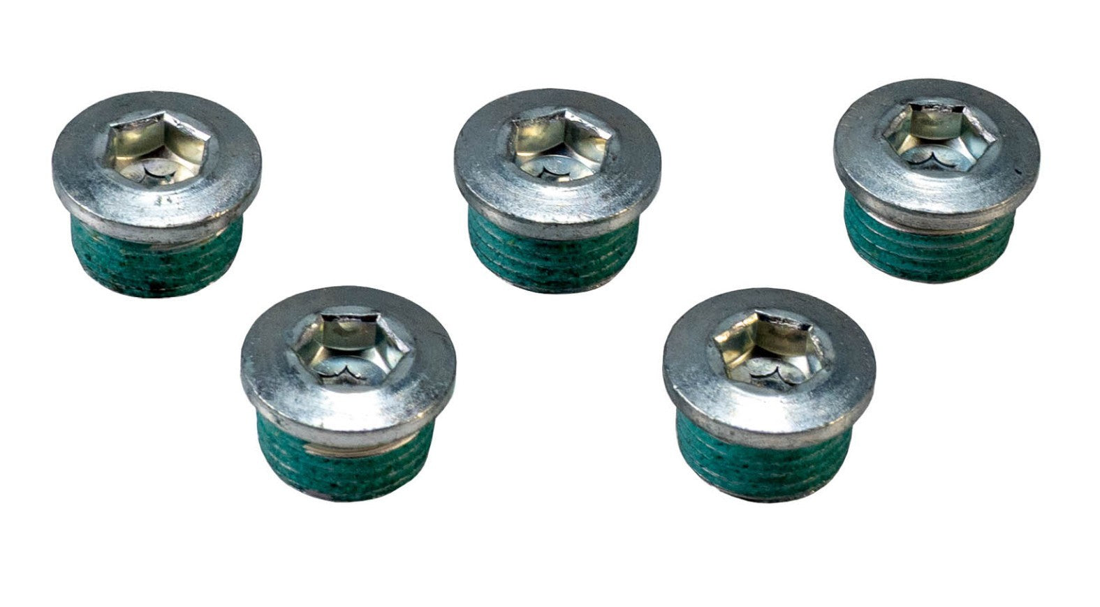 Plug- GM LS Oil Pump Press Relief Valve 5pk Cap and Plug Fittings Melling