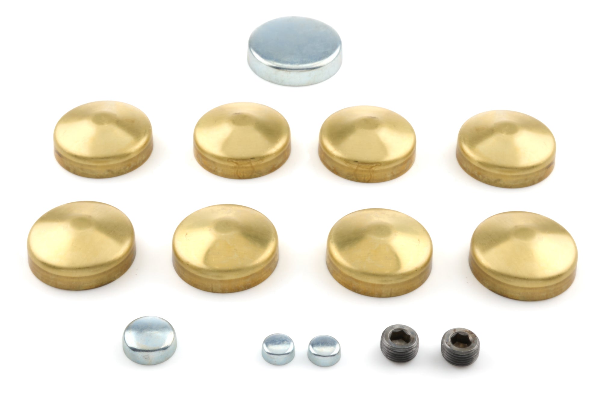Brass Freeze Plug Kit Pontiac V8 Expansion-Freeze Plugs Melling