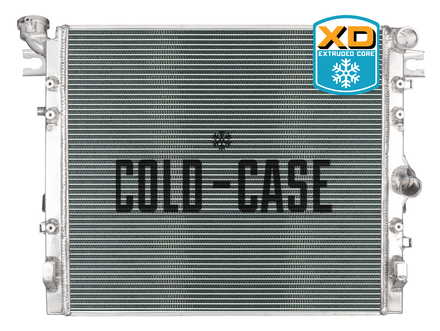 07-18 Jeep Wrangler JK Extruded Core Aluminum Radiator by Cold Case Radiator COLD-CASE Radiators