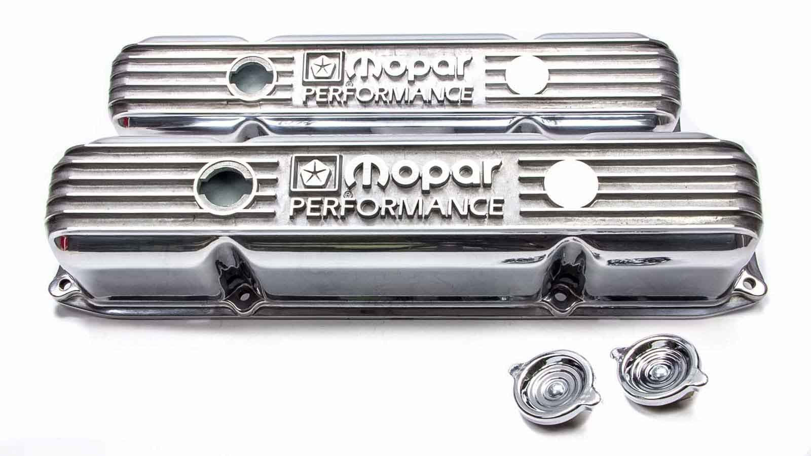 Polished Aluminum Valve Cover Set Valve Covers Mopar