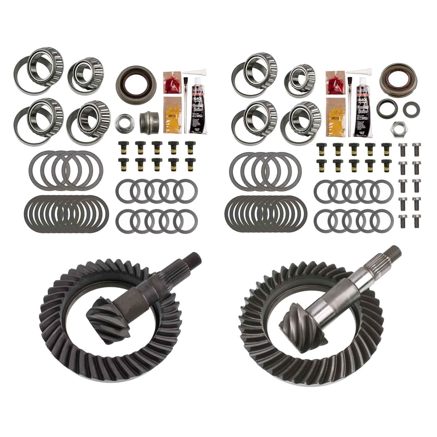 JEEP JK RUBICON DANA44F/ DANA44R 4.88 Ring and Pinion Gears Motive Gear