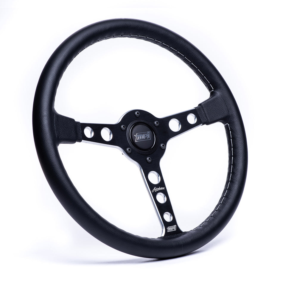 AUTODROMO Wheel 1970 Era Black Machined Spoke Steering Wheels and Components MPI
