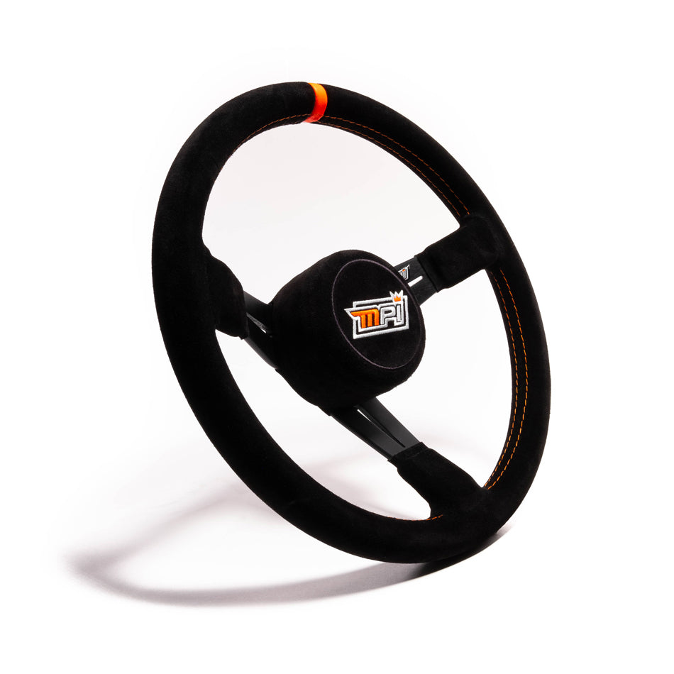 13.75 3-Bolt LW Aluminum Wheel Suede Grip Steering Wheels and Components MPI