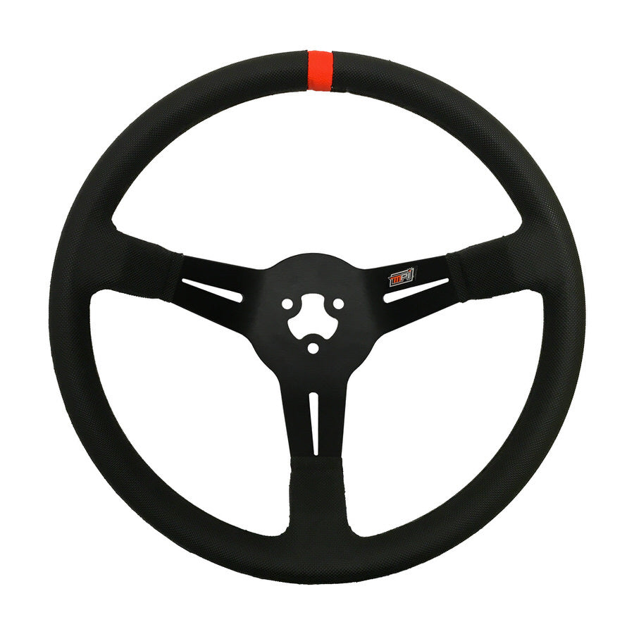 13.75 3-Bolt LW Aluminum Wheel Polyurethane Grip Steering Wheels and Components MPI