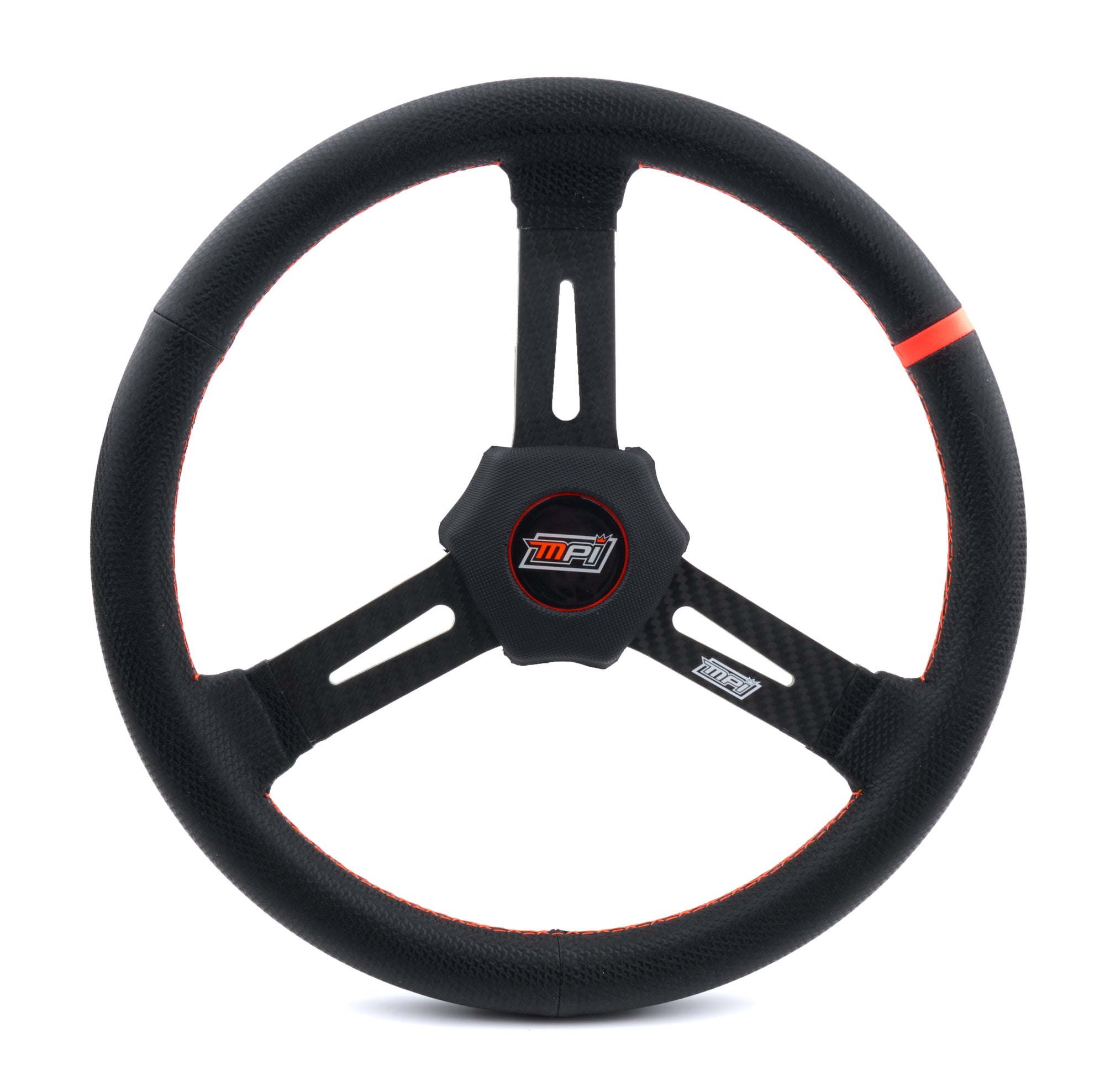 Dirt Steering Wheel 15in Carbon Fiber Large Grip Steering Wheels and Components MPI