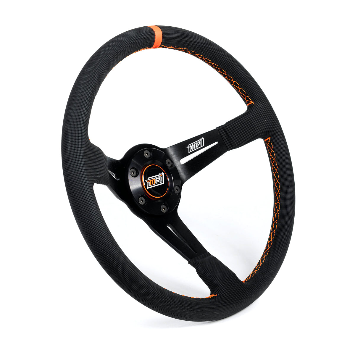 Steering Wheel Drift Car 14in Suede Steering Wheels and Components MPI