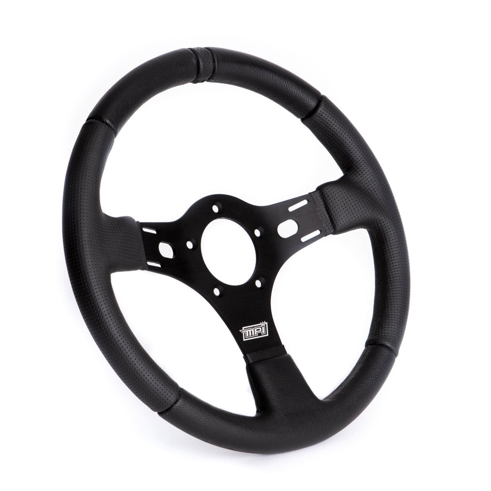 13in Drag Wheel 5-Bolt All Black Steering Wheels and Components MPI