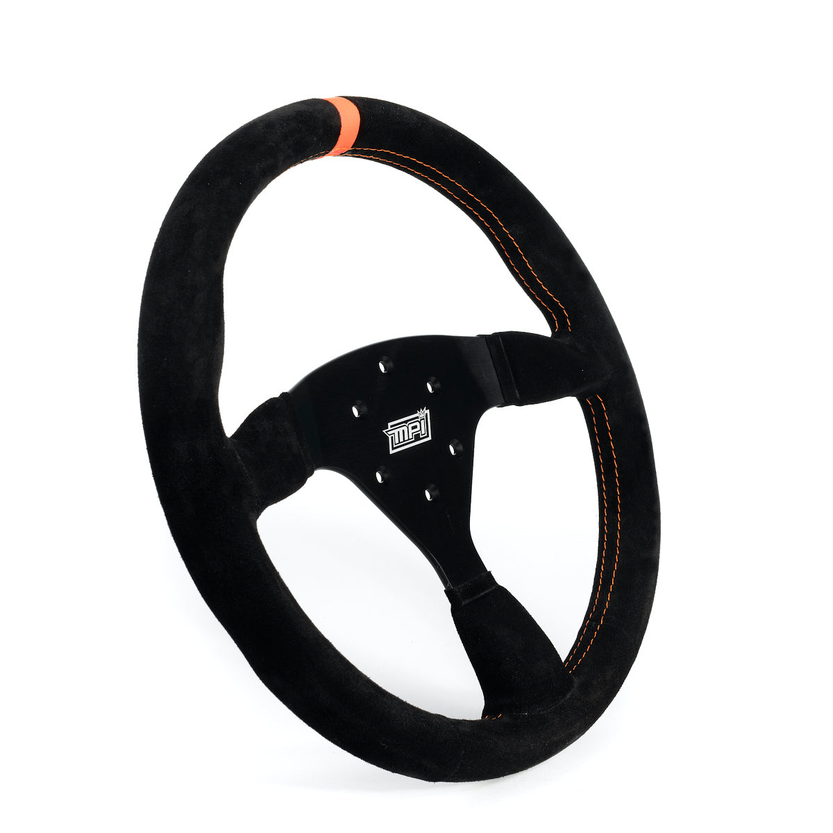 Track Day Steering Wheel 14in Flat Suede Steering Wheels and Components MPI