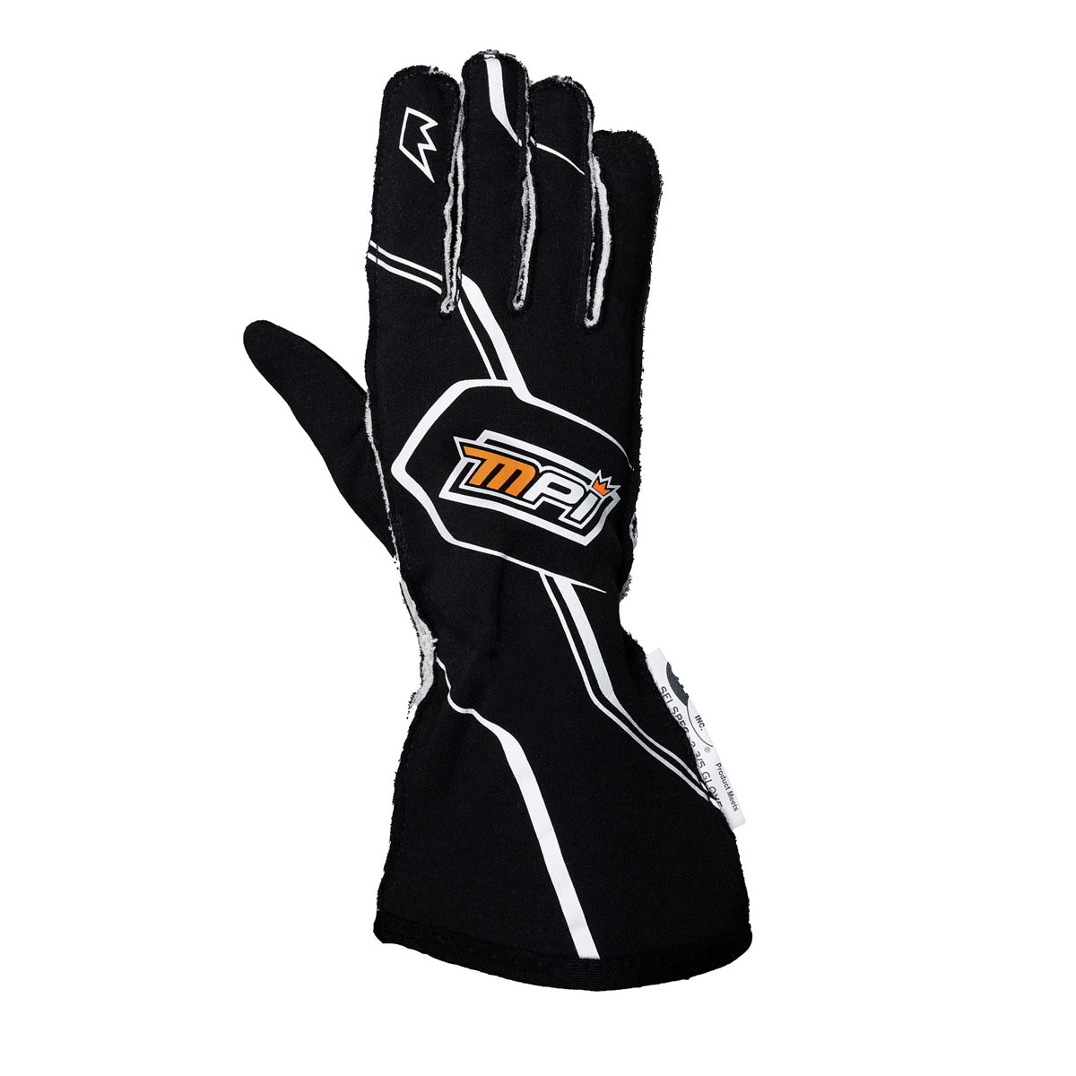 MPI Racing Gloves SFI 3.3/5 Black Large Driving Gloves MPI